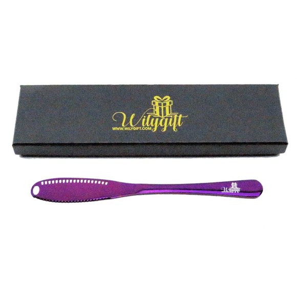 MAGENTA STAINLESS STEEL BUTTER SPREADER KNIFE - Picture 9 of 11